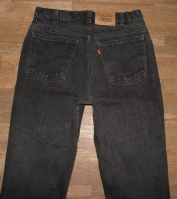 Levi `S 619 Hombre Vaqueros Dkl Gris Aprox. W31-32/L31 Con Naranja Etiqueta - Imagen 1 de 4