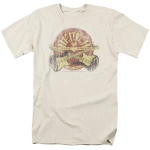 Camiseta para adultos con licencia de guitarras cruzadas de Sun Records - Imagen 1 de 2