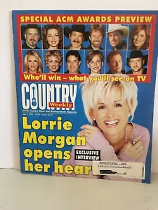 Vintage 1999 May 4 Country Weekly Magazine Lorrie Morgan Cover ACM Awards - Foto 1 di 1