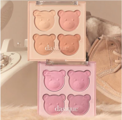 DASIQUE Blending Mood Cheek 10.4g 2 colors My Bear Collection with Gift K-Beauty - Image 1 of 4