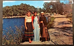 Bayport Long Island NY Girl Scout Camp Edey Counsellors in Native Costumes - Picture 1 of 2