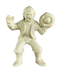 1950'S Baseball Marx Dollhouse Play Set Figure Catcher Cream Color 1-3/4" tall - Picture 1 of 8
