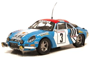 1/43 ALPINE RENAULT A110 #3 1ST MAROCCO RALLY '74 NICOLAS DELFERRIER TROFEU 821 - Foto 1 di 1