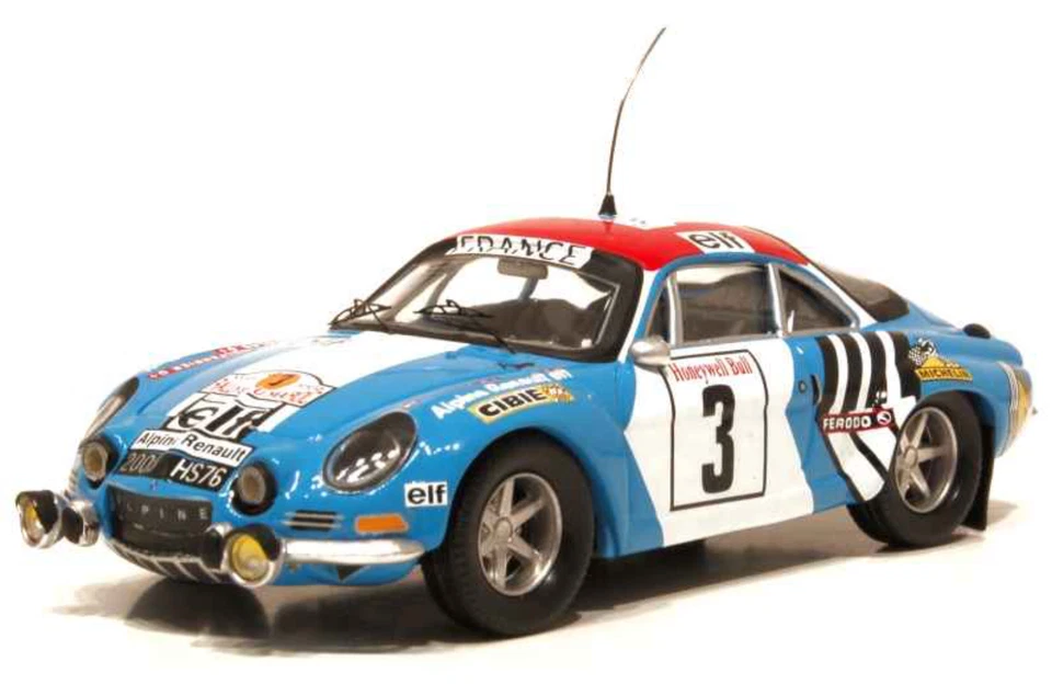 1/43 ALPINE RENAULT A110 #3 1ST MAROCCO RALLY '74 NICOLAS DELFERRIER TROFEU 821 - Immagine 1 di 1