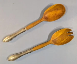 Birks Sterling Tudor Royal Salad Set - Picture 1 of 4