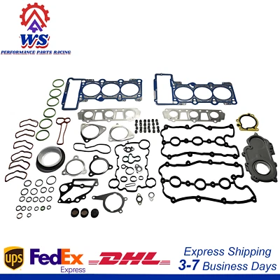 Juego de juntas de culata para Audi A4 A6 A7 S4 S5 VW Touareg 3,0 L TFSI 2007-2018 Foto 1 de 4