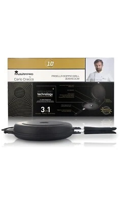Masterpro Carlo Cracco Padella Doppio Grill 26cm Fornetto/Padella/Girafrittata - Immagine 1 di 4