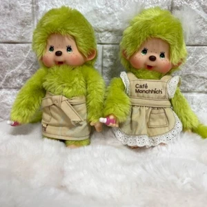 Sekiguchi Monchhichi Kyoto Limited 30th Anniversary 2 Sets Pre-owned Japan F/S - Picture 1 of 8