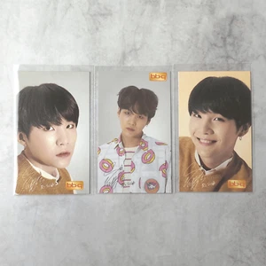 BTS 2016 BBQ Official Photo Card Complete Set - Suga Set of 3 Yoongi - Picture 1 of 5
