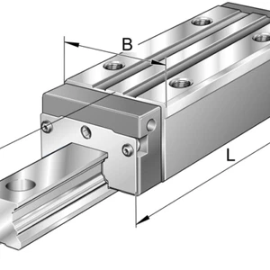 KWVE25-B-SL-V0-G1 INA 23 x 48 x 109,1 mm LINEAR PLAIN UNIT - Picture 1 of 1