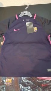 Nike Unisex Kids FC Barcelona Soccer Mini Kit Outfit SZ Small/ Large 776732-525 - Picture 1 of 5