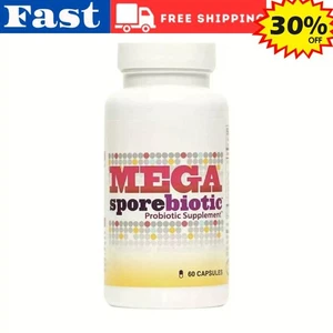 Mega SporeBiotic Suplemento Probiótico Natural MegaSporebiotic / 60 Cápsulas - Imagen 1 de 8