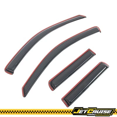 Fits 99-04 Jeep Grand Cherokee In Channel Window Visors Rain Sun Guard Deflector - Image 1 of 4