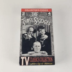 THE THREE STOOGES (2 Videos 4 Episodes) VHS TV Classics Collection Sealed - Picture 1 of 7