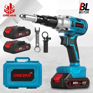 Für Makita 18V Akku Nietpistole 25000N Elektrisch Blindnietgerät Popnietenzange - Bild 1 von 15