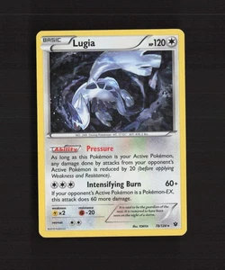 Lugia 78/124 Fates Collide Cracked Ice Holo Rare Pokemon Card LP - Picture 1 of 10