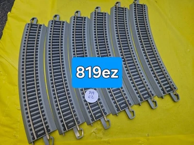 BACHMANN HO GUAGE CURVE EZ TRACK, NICKEL SILVER, SEE PHOTO, INV 819ez - Image 1 of 3