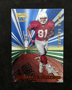 1996 Zenith #18 Frank Sanders RC Rookie Rising - Bild 1 von 2