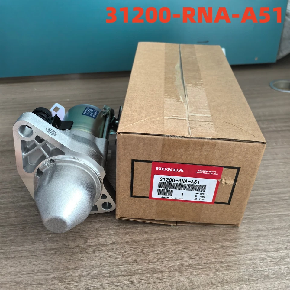 Starter Motor Automatic Transmission 31200-RNA-A51 For 06-11 Honda Civic 1.8 OEM Foto 1 de 4