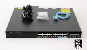 Cisco WS-C3650-8X24UQ-L 3650 24 Port mGig, 4x10G Uplink, LAN Base with AC power - Afbeelding 1 van 4