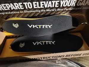 Vktry Gold Carbon Fiber Performance Insoles Men’s Size 7-7.5 - Picture 1 of 3