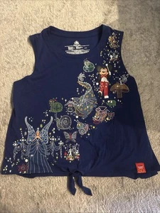 Disneyland’s Main Street Electrical Parade 50th Anniversary Navy Tank Top Med G7 - Bild 1 von 8