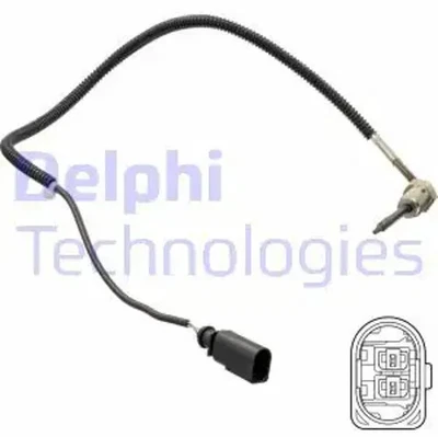 Sensor de temperatura de gases de escape TS30271 DELPHI para AUDI A4 B7 - Imagen 1 de 4
