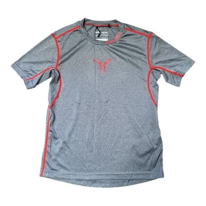 Bauer Gray Hockey Fit Short Sleeve Shirt Top Girls Size S - Picture 1 of 5
