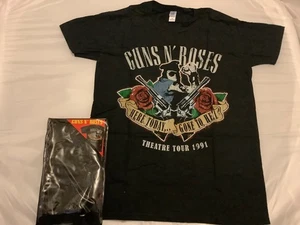 Guns & Roses (‘N And) Here Today Gone Tommorow 1991 Tour T-shirt (Size Small) ** - Picture 1 of 3