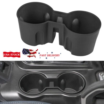 Cup Holder Insert Accessories Compatible With for 2021-2024 For Ford Bronco 2/4D Foto 1 de 4