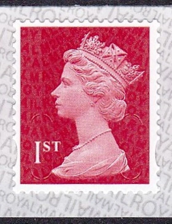 QE2 - 2018 MNH 1st Class Red Overlay M18L & MBIL - SA - Image 1 of 1