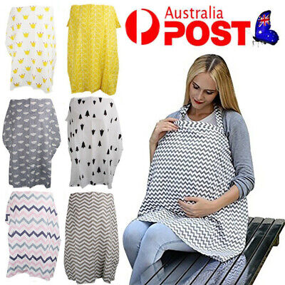 Multifunction Baby Breastfeeding Nursing Cover Scarf Maternity Generous Blanket • 16.38$