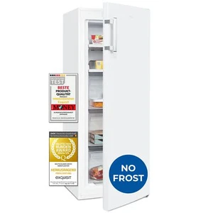 Exquisit Gefrierschrank, NoFrost, 161 Liter, Alarm, GS5231-NF-H-040D weiss - Bild 1 von 8