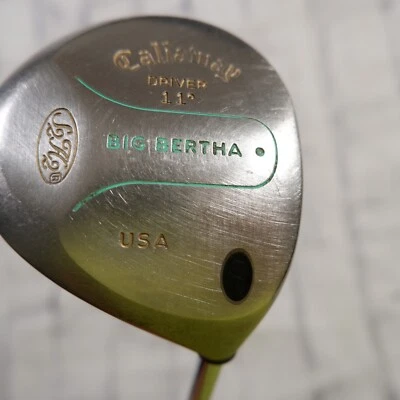 CALLAWAY BIG BERTHA S2H2 11 DEGREE DRIVER LADIES GEMS Steel  SHAFT RH - Image 1 of 4