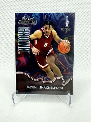 2021-22 Wild Card Alumination Jaden Shackleford BG-17 GROOVIN' SP RARE - Image 1 of 2