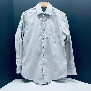 Van Heusen Mens Long Sleeve Light grey Dress Shirt 15 neck, 32/33 sleeve - Picture 1 of 8