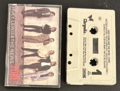 Huey Lewis And The News: Fore! Cassette Tape (Chrysalis Records 1986 Used) - Image 1 of 4