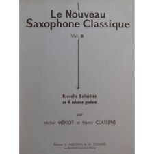 Le Nuevo Saxofón Clásica Volumen B 23 Piezas Piano Saxofón