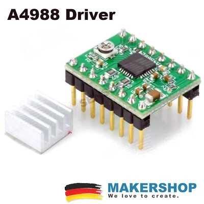 A4988 Stepper Motor Schrittmotor Treiber Driver 3D Drucker RepRap Ramps Pololu - Bild 1 von 4