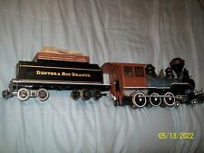 G Scale Bachmann 4-6-0 Locomotive & Tender/ C-8-No Box-Used
