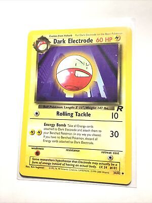 DARK ELECTRODE - 34/82 - Team Rocket - Pokemon Card - LP
