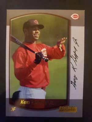2000 Bowman Cincinnati Reds Baseball Card #122 Ken Griffey Jr. - Image 1 of 2