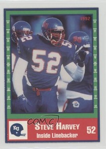 1992 Kansas Jayhawks Team Issue Steve Harvey #52