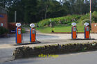 Photo 12x8 Old petrol pumps Thursley On the old A3 before it was upgraded  c2021
