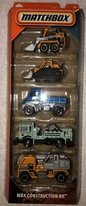 Matchbox MBX Construcción VII Paquete de Regalo de 5 Vehículos Escala 1:64 Lanzamiento 2025 USPS - Imagen 1 de 3