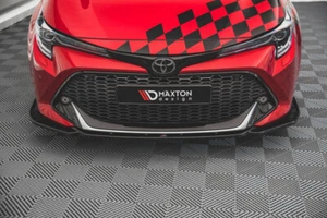 CUP Spoilerlippe SCHWARZ für Toyota Corolla GR Sport Hatchback 12 Frontspoiler - Bild 1 von 7