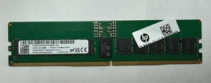 OEM HP Micron 32GB DDR5 PC5-4800B Registered Workstation Memory P/N: M48140-511 - Picture 1 of 2
