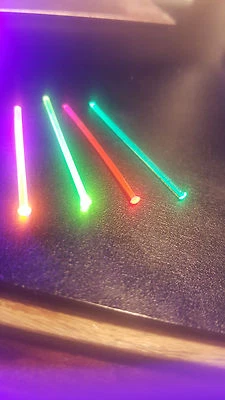 4 pcs x 1.5" Fiber Optic Replacement Rod Rifle 🔫 Sight .060/1.5mm or .040/1mm   - Image 1 of 4