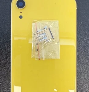 REAR SHELL FRAME HOUSING FLEX VOLUME BUTTONS POWER IPHONE XR BACK COVER - Picture 1 of 2