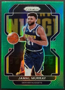 2021-22 Panini Prizm Jamal Murray #102 Green Prizm Parallel - Picture 1 of 2